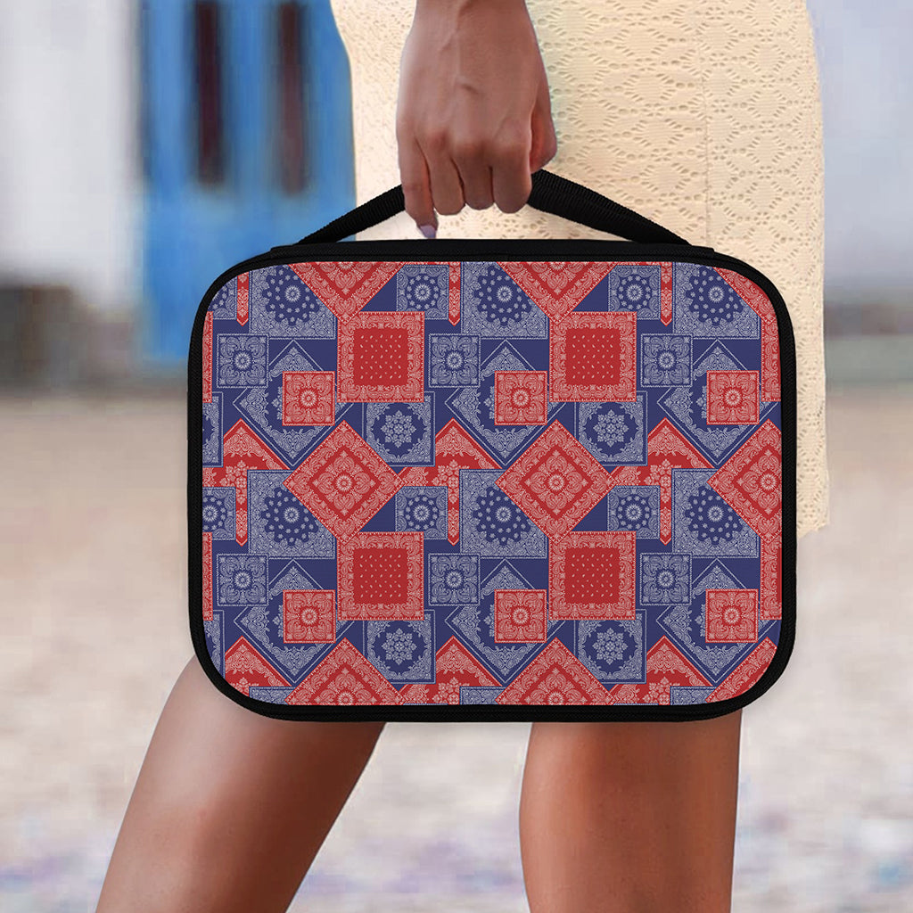 Bandanna Patchwork Pattern Print Classic Bible Case