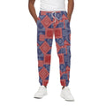 Bandanna Patchwork Pattern Print Cotton Sweatpants