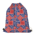 Bandanna Patchwork Pattern Print Drawstring Bag