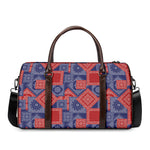 Bandanna Patchwork Pattern Print Duffle Bag