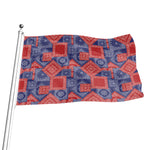 Bandanna Patchwork Pattern Print Flag