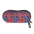 Bandanna Patchwork Pattern Print Glasses Case