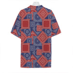 Bandanna Patchwork Pattern Print Hawaiian Shirt