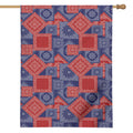 Bandanna Patchwork Pattern Print House Flag