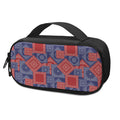 Bandanna Patchwork Pattern Print Portable Cooler Travel Case