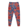 Bandanna Patchwork Pattern Print Jogger Pants