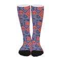 Bandanna Patchwork Pattern Print Long Socks