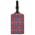 Bandanna Patchwork Pattern Print Luggage Tag
