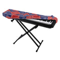 Bandanna Patchwork Pattern Print Piano Keyboard Cover