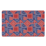 Bandanna Patchwork Pattern Print Polyester Doormat