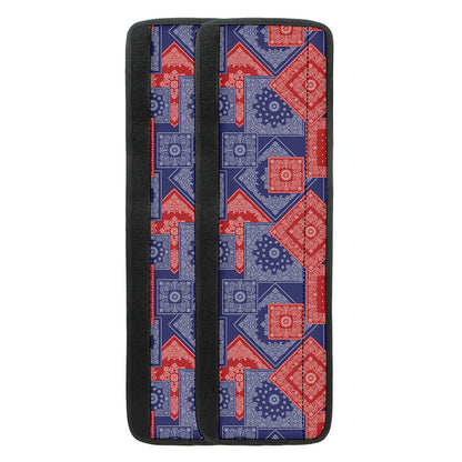 Bandanna Patchwork Pattern Print Refrigerator Handle Covers