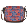 Bandanna Patchwork Pattern Print Saddle Bag