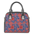 Bandanna Patchwork Pattern Print Shoulder Handbag