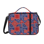 Bandanna Patchwork Pattern Print Shoulder Strap Bible Bag
