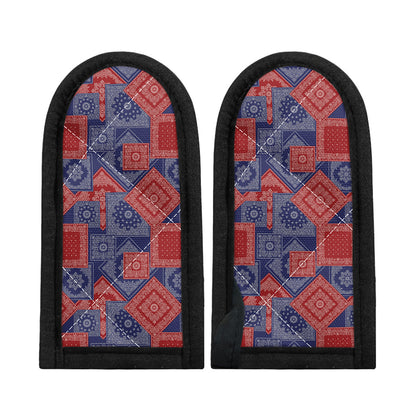 Bandanna Patchwork Pattern Print Skillet Handle Cover