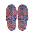 Bandanna Patchwork Pattern Print Slippers