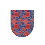 Bandanna Patchwork Pattern Print Toilet Lid Cover