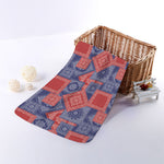 Bandanna Patchwork Pattern Print Towel
