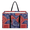 Bandanna Patchwork Pattern Print Utility Tote Bag