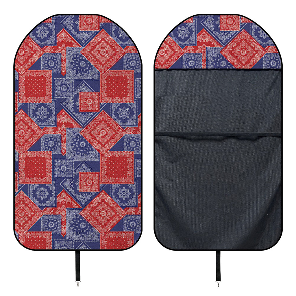 Bandanna Patchwork Pattern Print Waterproof Car Seat Cover