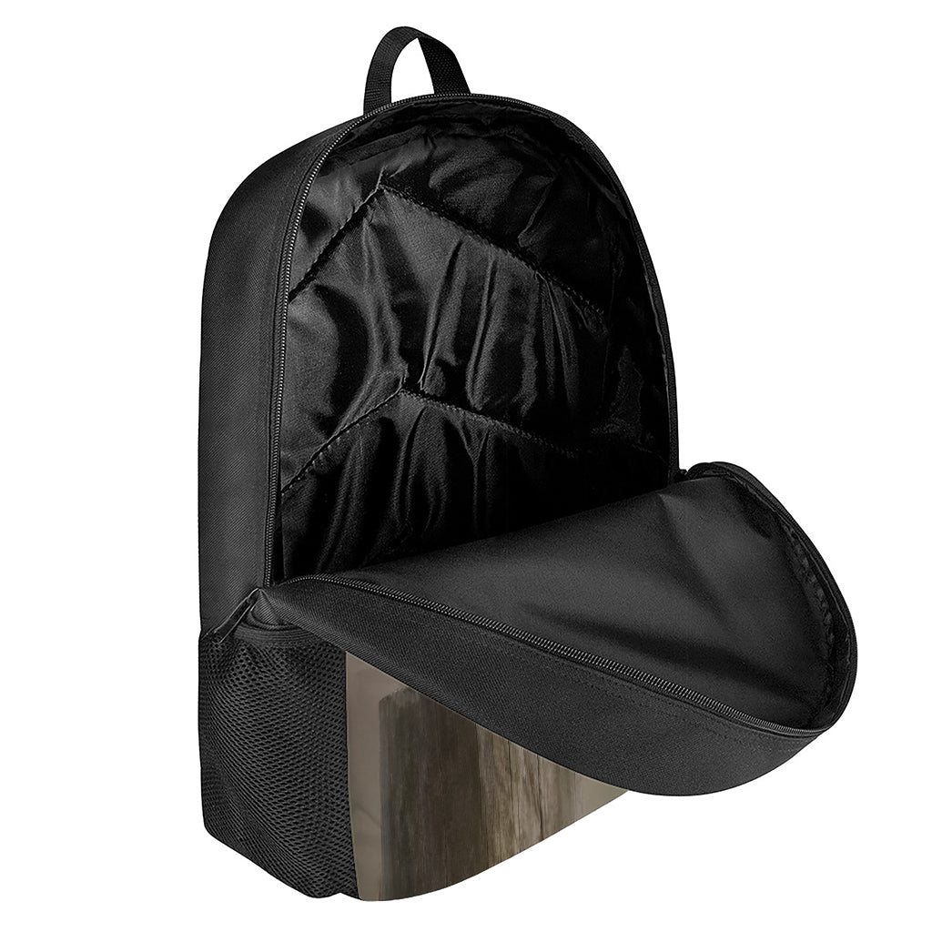 Barn Owl Print 17 Inch Backpack