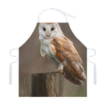 Barn Owl Print Adjustable Apron