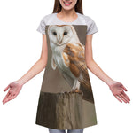 Barn Owl Print Adjustable Apron