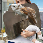 Barn Owl Print Baby Seat Cover