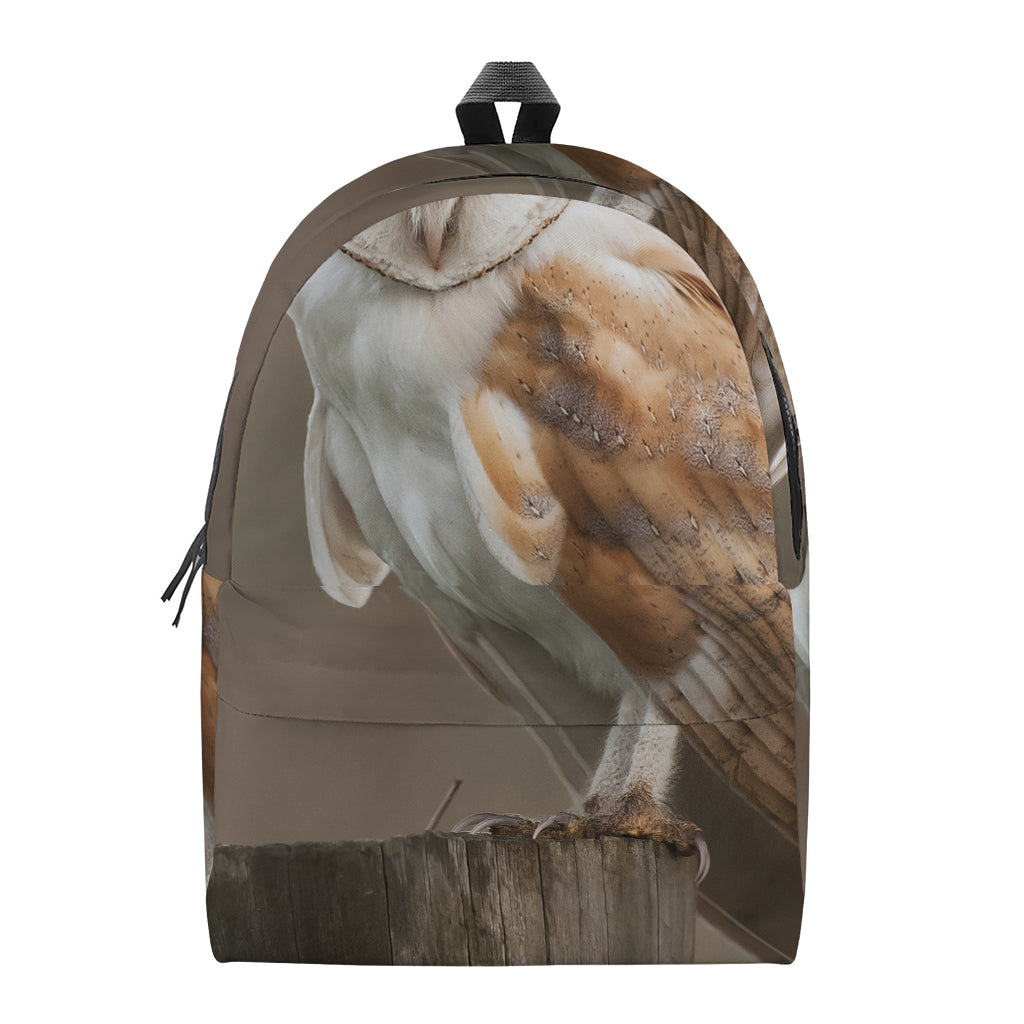 Barn Owl Print Backpack