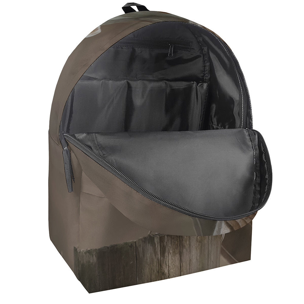 Barn Owl Print Backpack