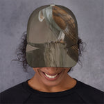 Barn Owl Print Baseball Cap
