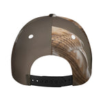 Barn Owl Print Baseball Cap