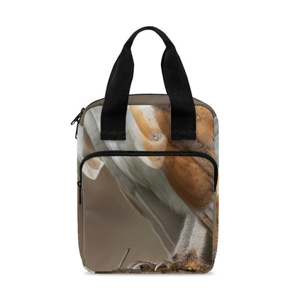 Barn Owl Print Bible Tote Bag