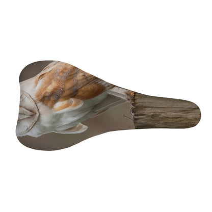 Barn Owl Print Bicycle Seat Cover