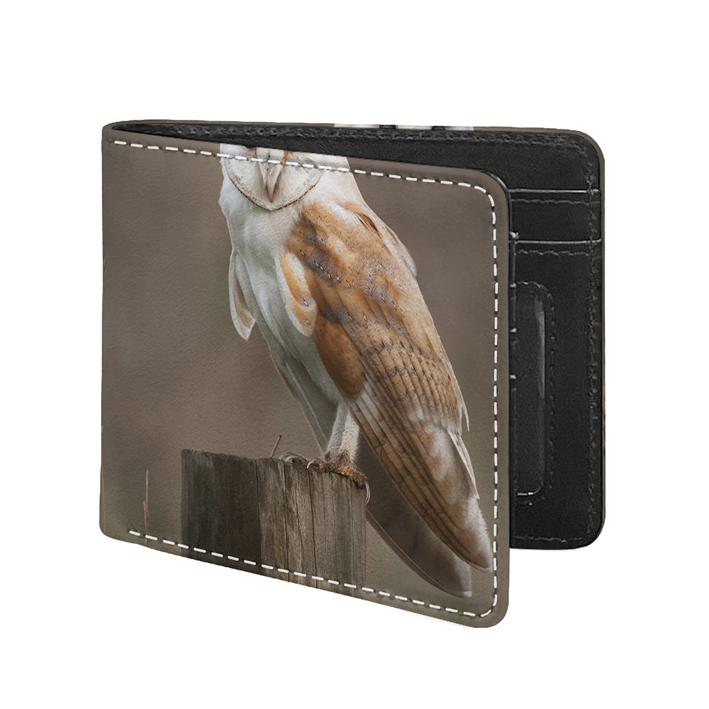Barn Owl Print Bifold Wallet