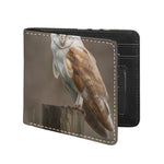 Barn Owl Print Bifold Wallet