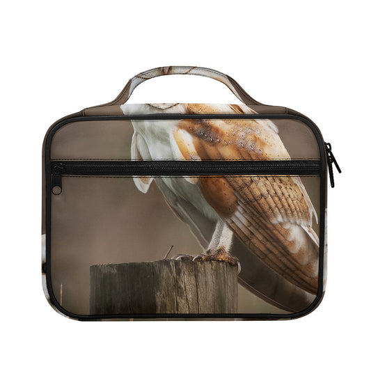Barn Owl Print Briefcase Bible Bag