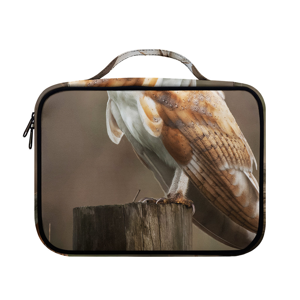 Barn Owl Print Briefcase Bible Bag