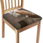 Barn Owl Print Chair Cushion Cover