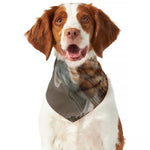 Barn Owl Print Dog Bandana