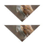 Barn Owl Print Dog Bandana