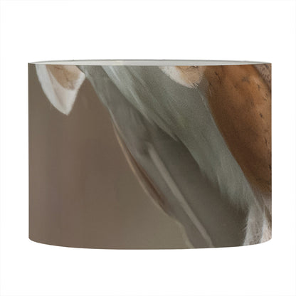 Barn Owl Print Drum Lamp Shade
