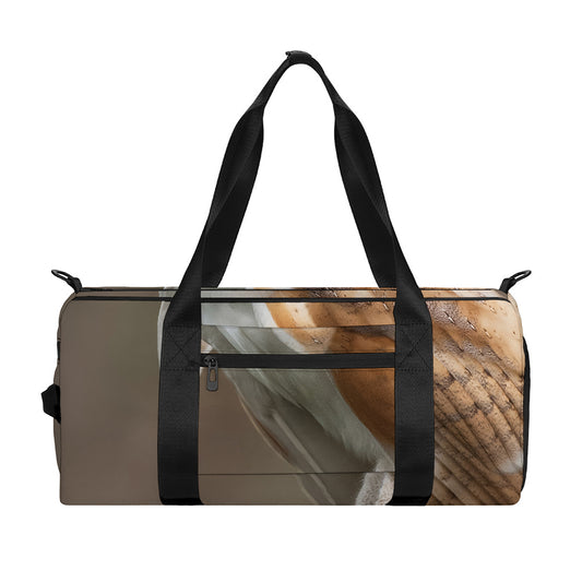 Barn Owl Print Gym Bag