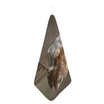 Barn Owl Print Hand Towel