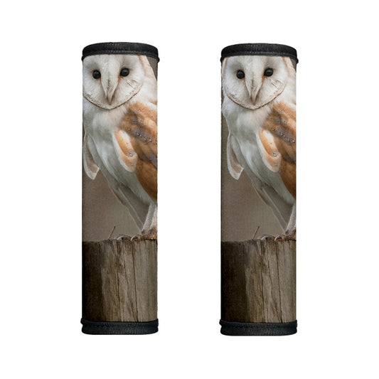 Barn Owl Print Handle Covers