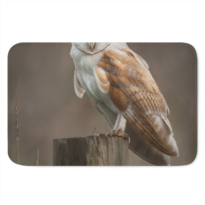 Barn Owl Print Indoor Door Mat