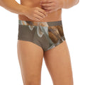Barn Owl Print Men's Briefs