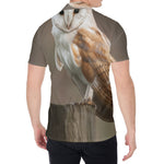 Barn Owl Print Men's Shirt