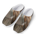 Barn Owl Print Mesh Casual Shoes