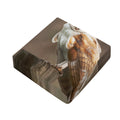 Barn Owl Print Outdoor Seat Cushion Cover